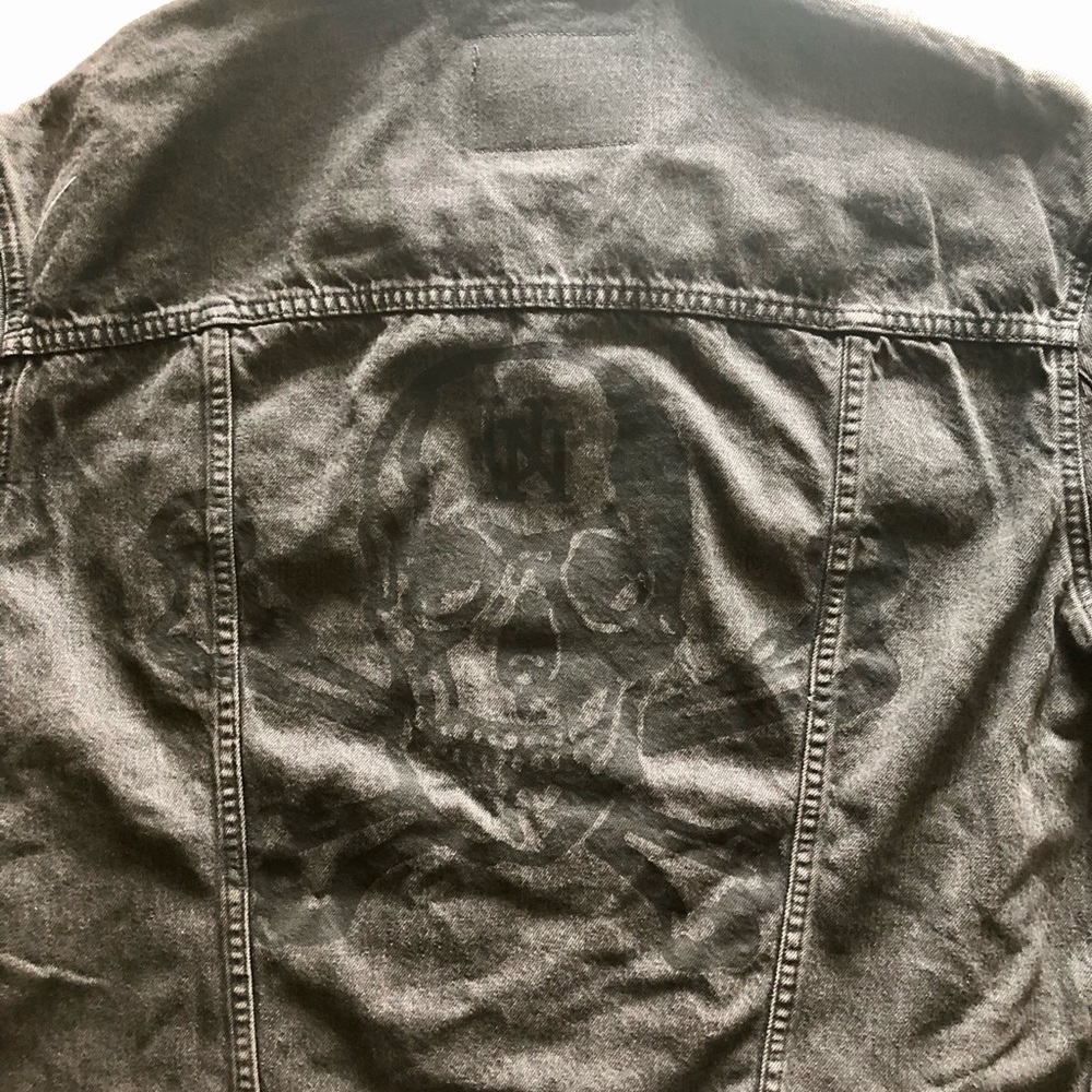 American Eagle x Urban Necessities Black Denim Jacket - Picture 5 of 6